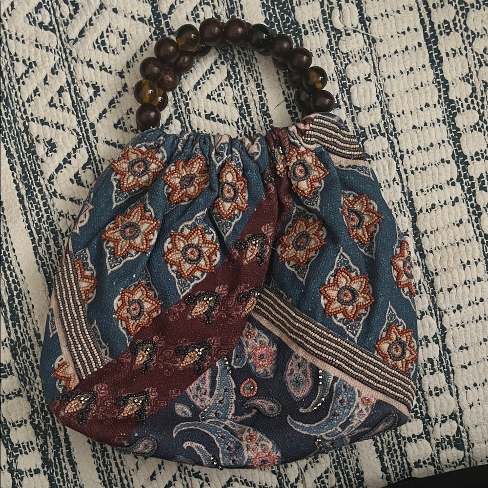 Free People beaded purse